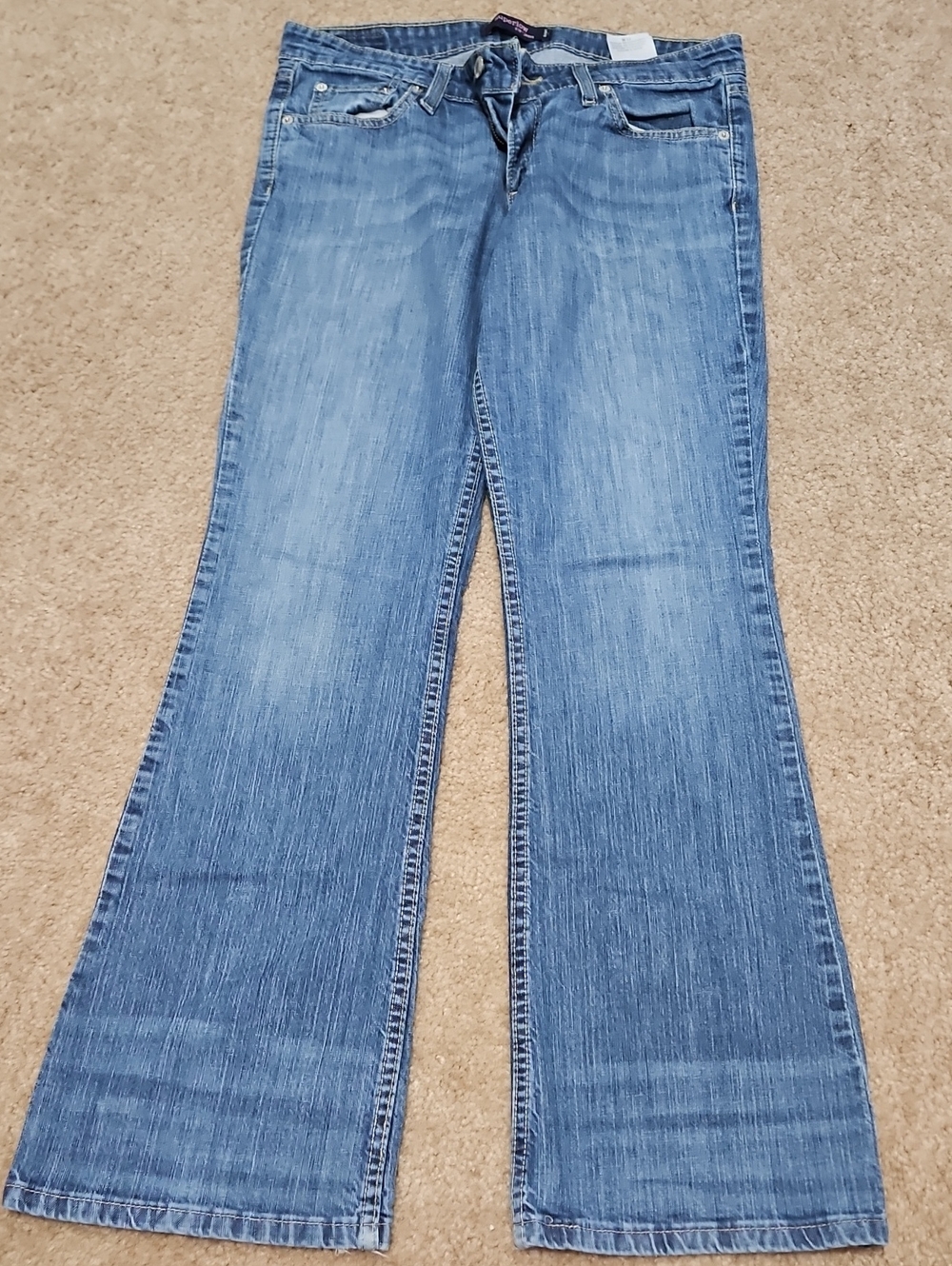 Levi's Superlow 518 Women's Light Blue Bootcut Jeans 11